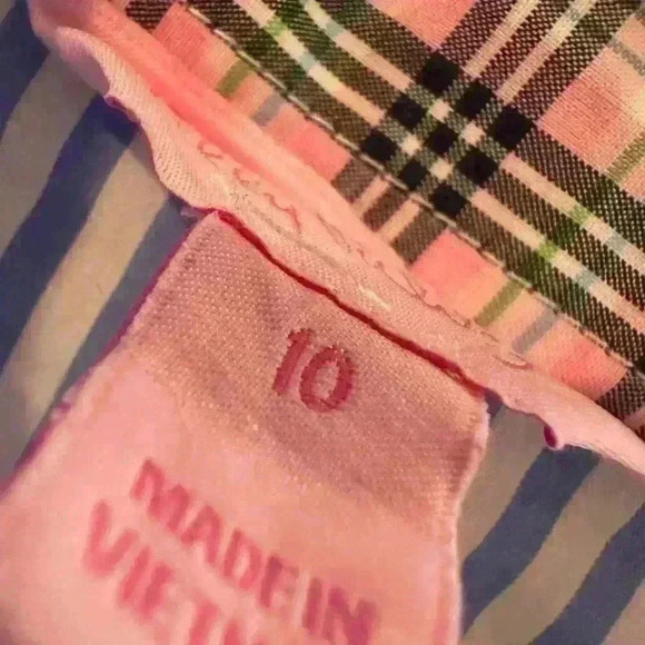 Lilly Pulitzer Color Flip Cuffs Blue and White Stripe Long Sleeve Button Up - Picture 3 of 9